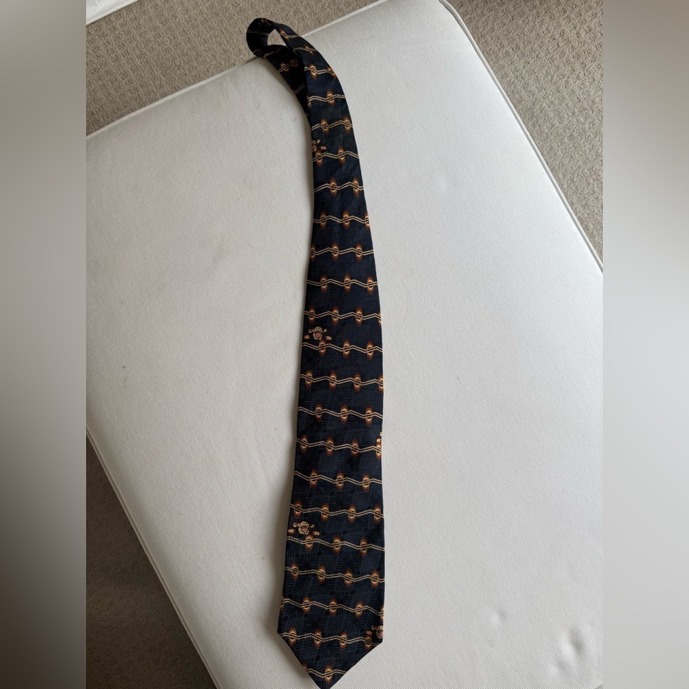 Disney Black and Gold Tigger Vintage Tie
